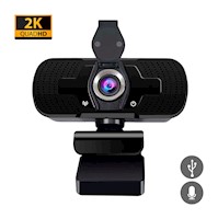 Cámara Webcam ST W11 Full-HD 2K Micrófono USB-2.0